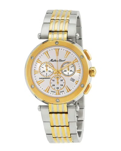 Mathey-tissot Men's Neptune Chrono Watch In Animal Print