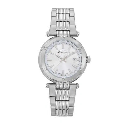 Mathey-tissot Neptune Quartz Silver Dial Ladies Watch D912ai