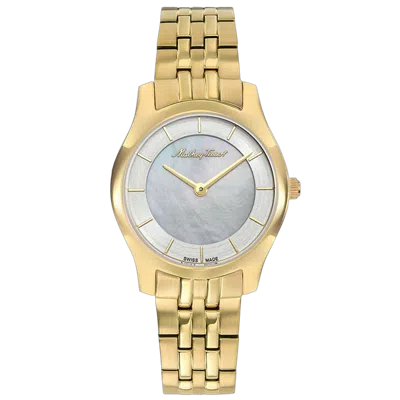 Mathey-tissot Mathey Tissot Tacy Watch In Gold