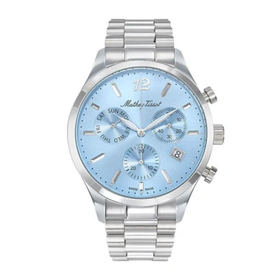 Mathey-tissot Urban Chrono Chronograph Quartz Blue Dial Men's Watch H411chasky