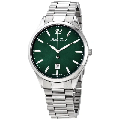 Mathey-tissot Urban Quartz Green Dial Men's Watch H411mav