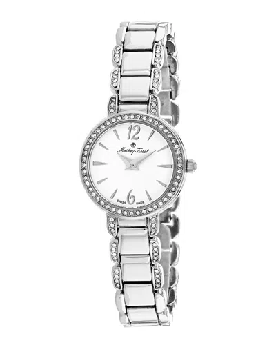 Mathey-tissot Women's Fleury White Dial Watch In Silver