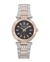 Mathey-tissot Women's Neptune Black Dial Watch