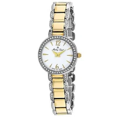 Pre-owned Mathey-tissot Mathey Tissot Womens Fleury White Dial Watch - D6532byi