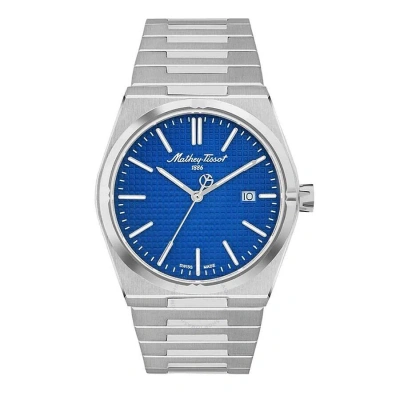 Mathey-tissot Zoltan Quartz Blue Dial Men's Watch H117abu