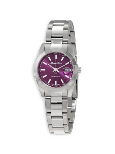 Mathey-tissot Mathy Sunray 30mm Watch In Purple