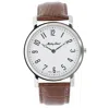 Mathey-tissot Men's City White Dial Watch In White