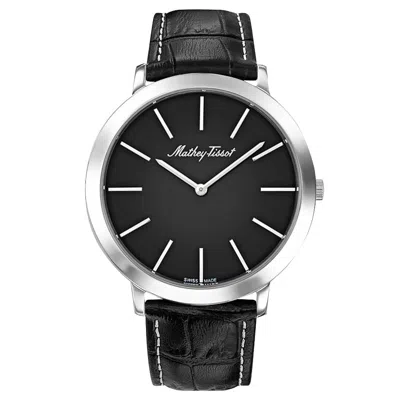 Mathey-tissot Men's Darius Black Dial Watch
