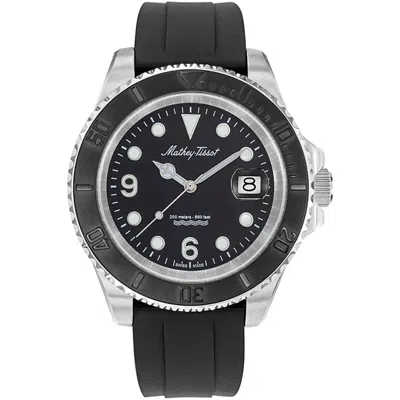 Mathey-tissot Men's Mathy Design Black Dial Watch