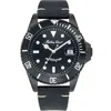 Mathey-tissot Men's Mathy Vintage Auto Black Dial Watch In Black