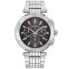 Mathey-tissot Men's Neptune Chrono Black Dial Watch In Silver