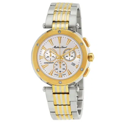 Mathey-tissot Men's Neptune Chrono In Silver