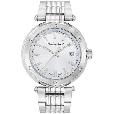 Mathey-tissot Men's Neptune Silver Dial Watch