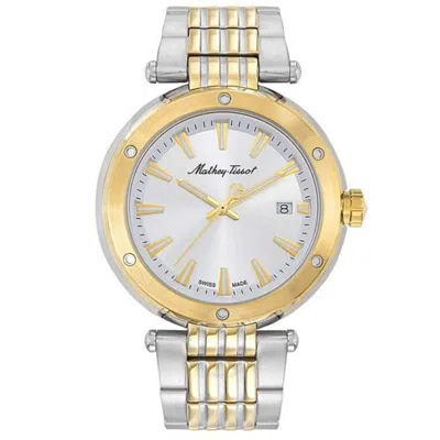Mathey-tissot Men's Neptune Silver Dial Watch