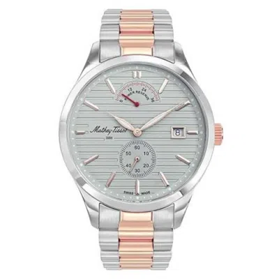 Mathey-tissot Men's Urban Grey Dial Watch In Gold
