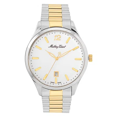 Mathey-tissot Men's White Dial Watch
