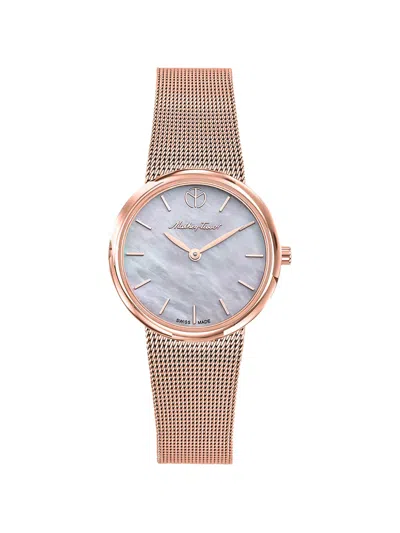 Mathey-tissot Milly 30mm Watch In Purple