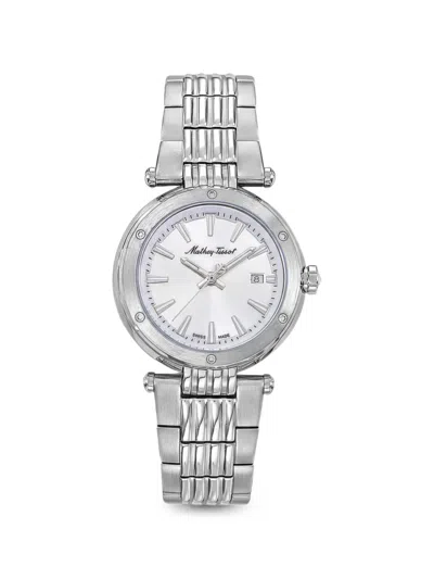 Mathey-tissot Neptune 32mm Watch In Silver