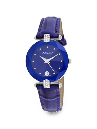 Mathey-tissot Pyramide 34mm Watch In Metallic