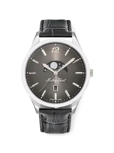 Mathey-tissot Urban Moon 42mm Watch In Gray