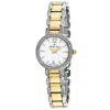 Mathey-tissot Women's Fleury White Dial Watch In Silver