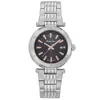 Mathey-tissot Neptune Quartz Black Dial Ladies Watch D912rrn In Silver