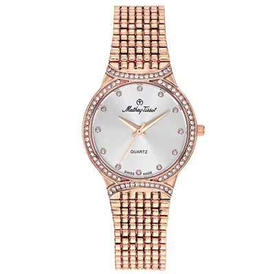 Mathey-tissot Classic Crystal 28mm Watch In Multi