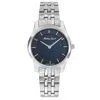Mathey-tissot Tacy Quartz Black Dial Ladies Watch D949an In Silver