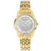 Mathey-tissot Women's Tacy Mother Of Pearl Dial Watch In Gold