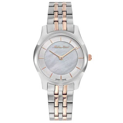 Mathey-tissot Women's Tacy Mother Of Pearl Dial Watch In Metallic