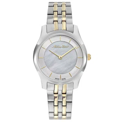 Mathey-tissot Women's Tacy White Dial Watch In Silver