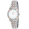Mathey-tissot Women's White Dial Watch In White