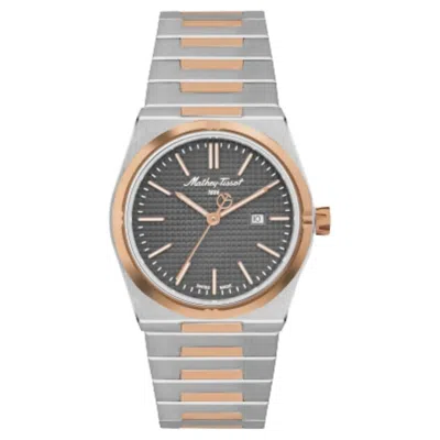 Mathey-tissot Women's Zoltan Grey Dial Watch In Gold