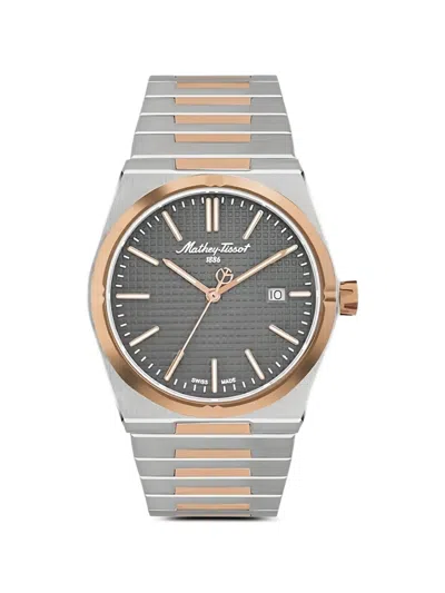 Mathey-tissot Zeus 41mm Watch In Multi