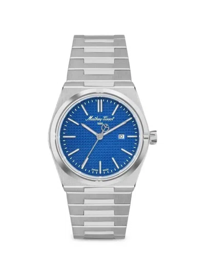 Mathey-tissot Zoltan 36mm Watch In Blue
