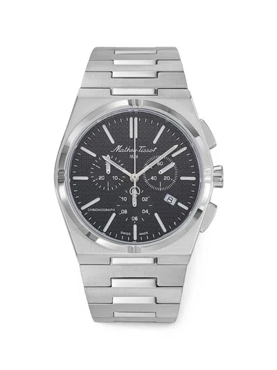 Mathey-tissot Zoltan 41mm Watch In Black