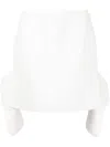 Maticevski Accelerate Asymmetric Skirt In White