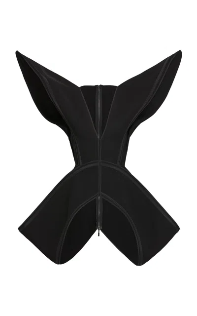 Maticevski Aflame Wing Top In Black