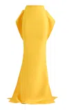 Maticevski Antenna Pencil Skirt In Yellow
