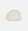 Maticevski Ascend Off-shoulder Tulle Bodice In White
