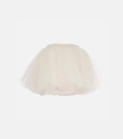 Maticevski Ascend Tulle Top In White