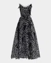Maticevski Axis Embellished Strapless Fit-&-flare Gown