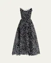 Maticevski Axis Embellished Strapless Fit-&-flare Gown In Black