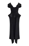 Maticevski Barrier Peplum Dress