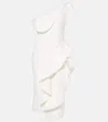 Maticevski Bridal Rhythm Ruffled Midi Dress In White