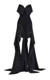 Maticevski Caviar Beaded Gown