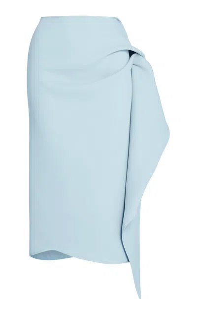 Maticevski Courtesy Midi Skirt In Turquoise