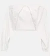 Maticevski Cropped Top In White