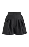 Maticevski Dashing Poplin Shorts In Black