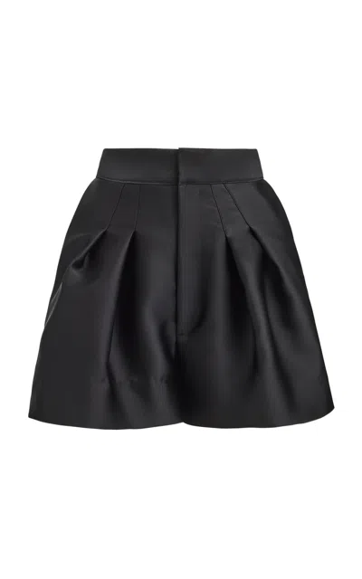 Maticevski Dashing Poplin Shorts In Black